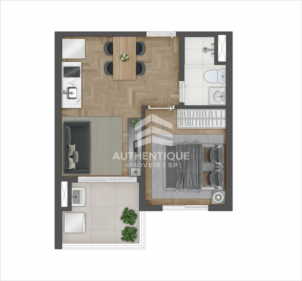Apartamento, 1 quarto, 40 m² - Foto 16