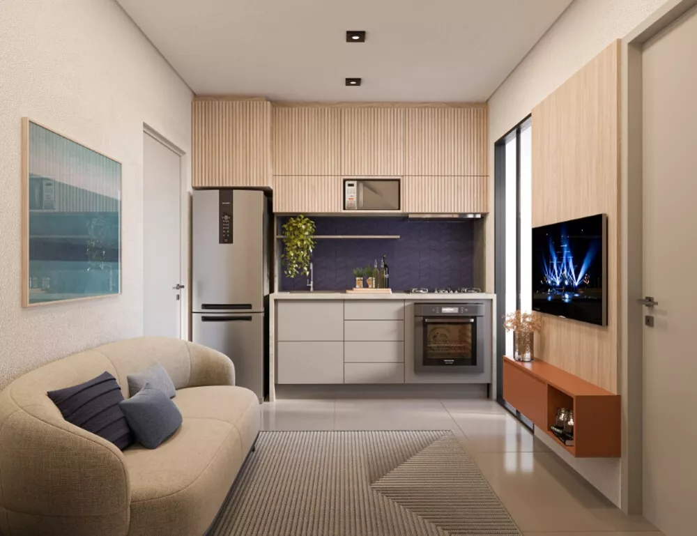 Apartamento, 1 quarto, 16 m² - Foto 4