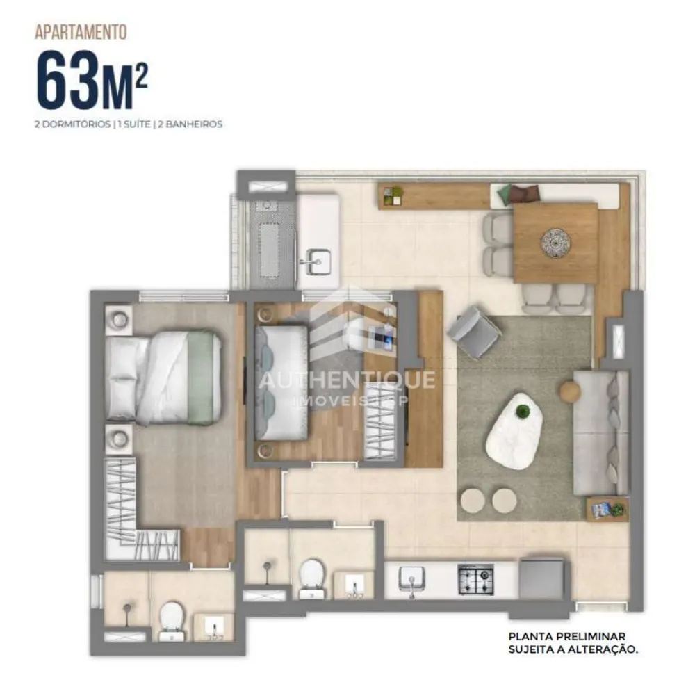 Apartamento, 1 quarto, 37 m² - Foto 19