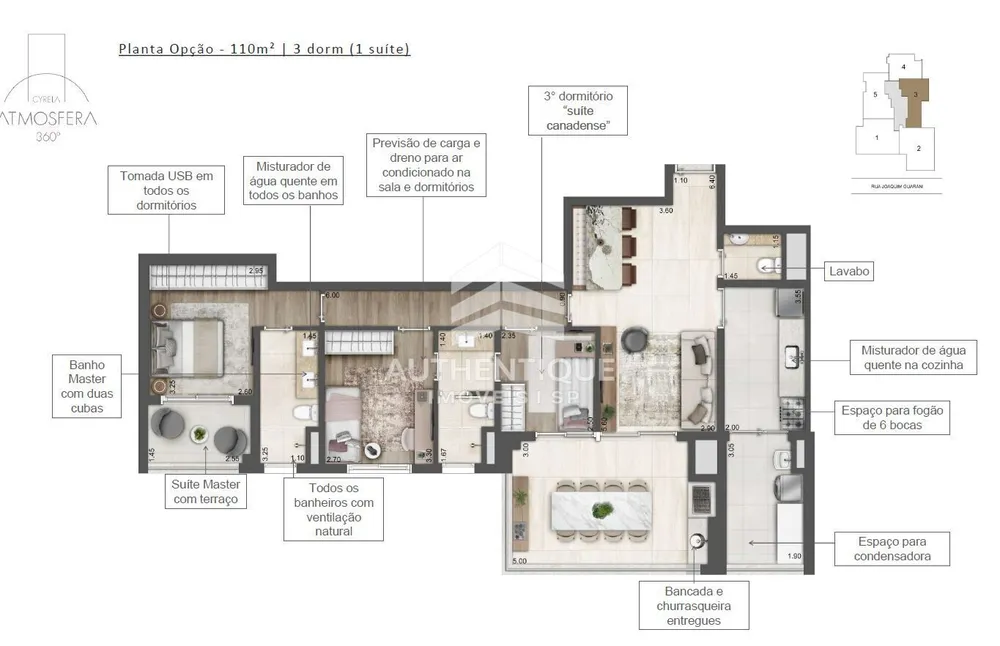 Apartamento, 3 quartos, 156 m² - Foto 6