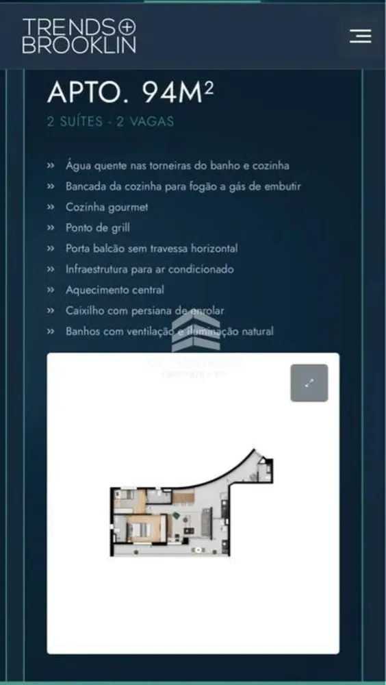 Apartamento, 2 quartos, 94 m² - Foto 8