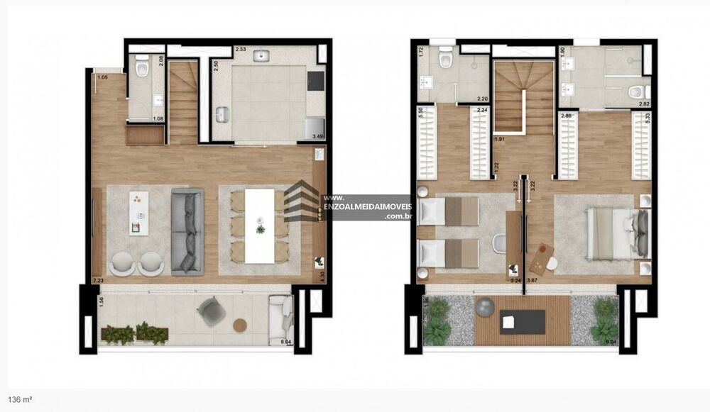 Apartamento, 1 quarto, 100 m² - Foto 15