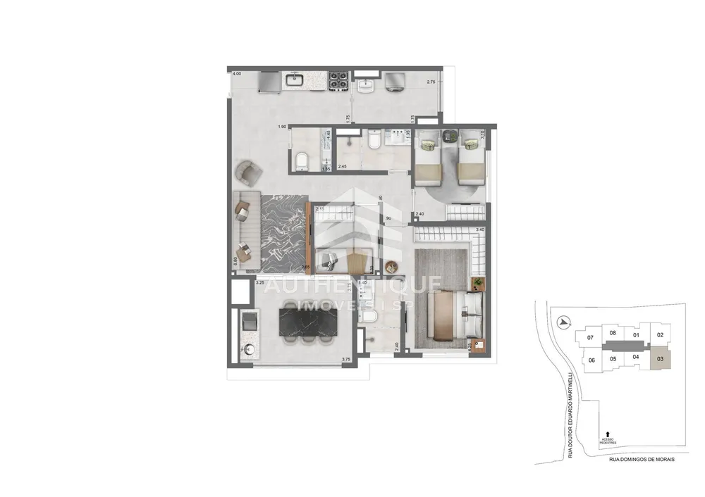 Apartamento, 3 quartos, 82 m² - Foto 10