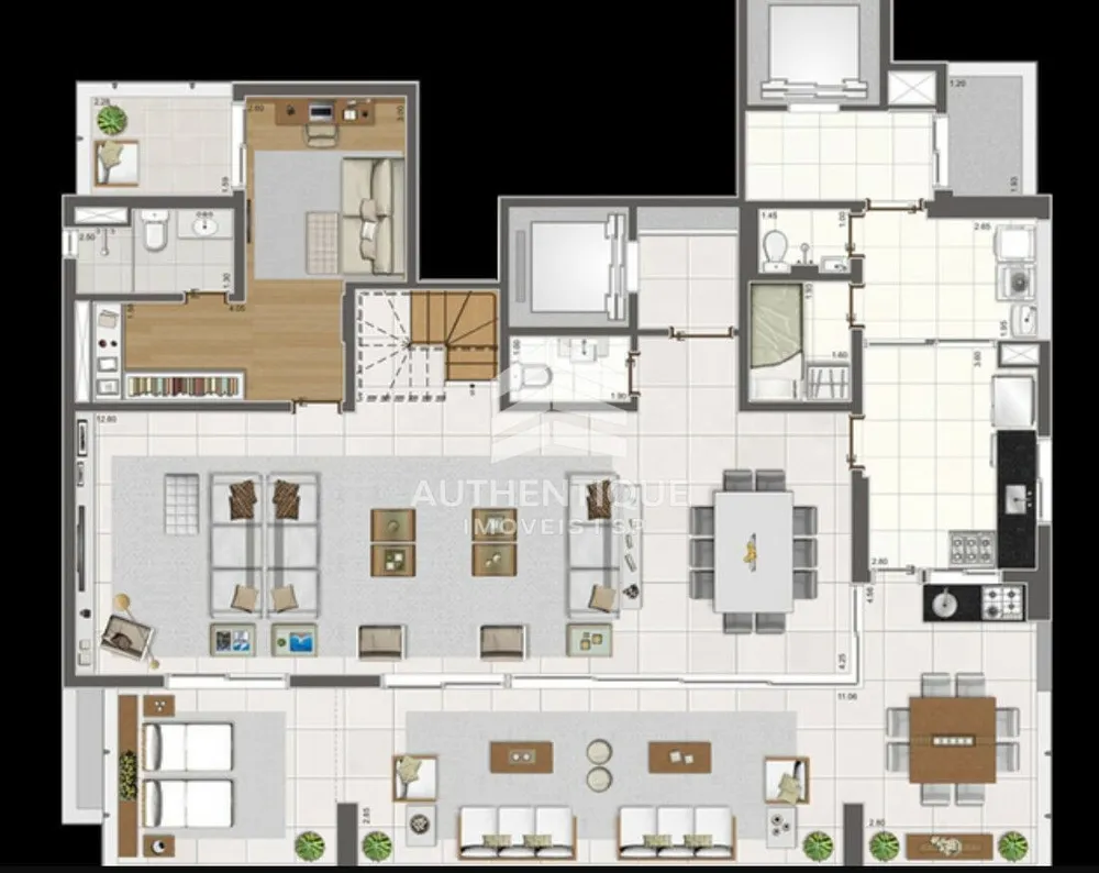 Apartamento, 3 quartos, 184 m² - Foto 9