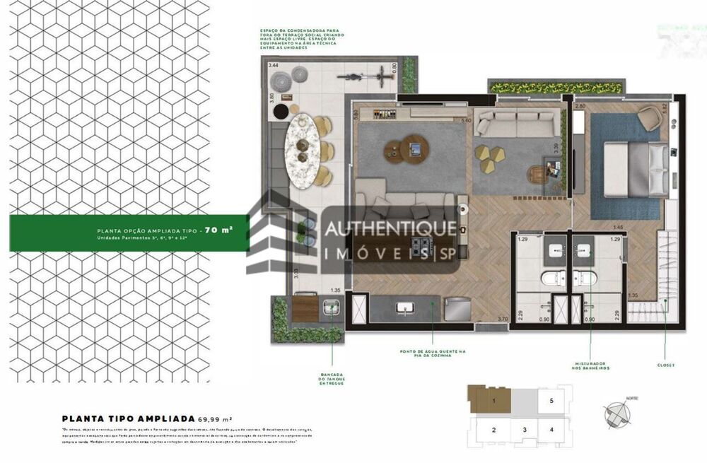 Apartamento, 3 quartos, 135 m² - Foto 7