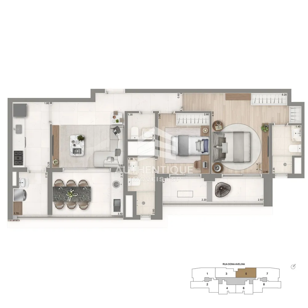Apartamento, 3 quartos, 128 m² - Foto 5