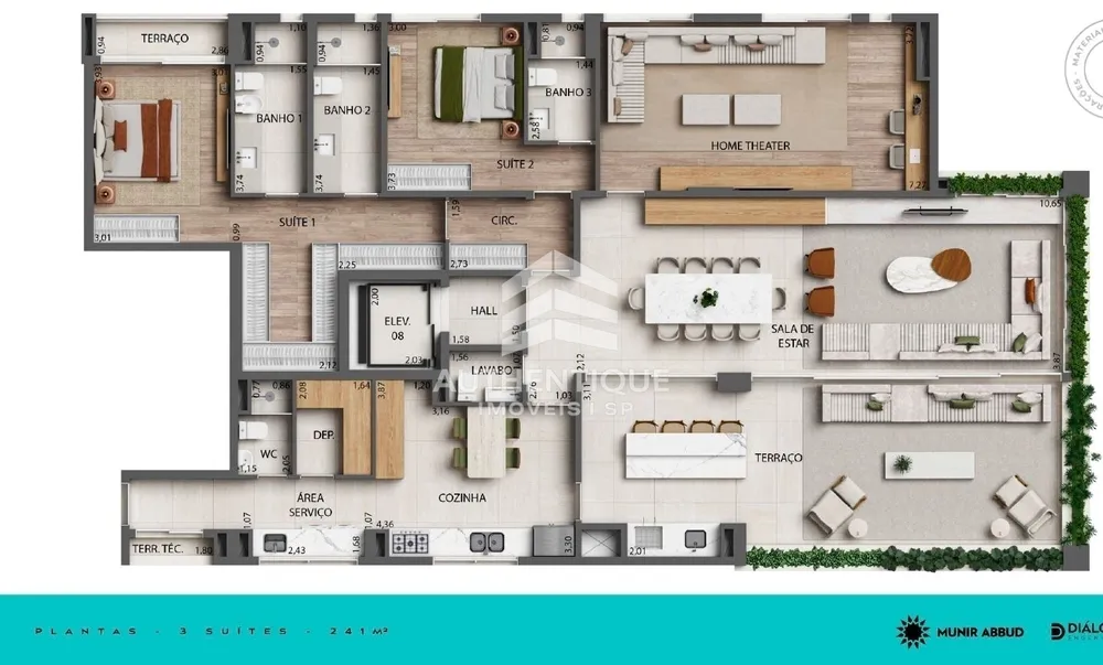 Cobertura, 3 quartos, 573 m² - Foto 23