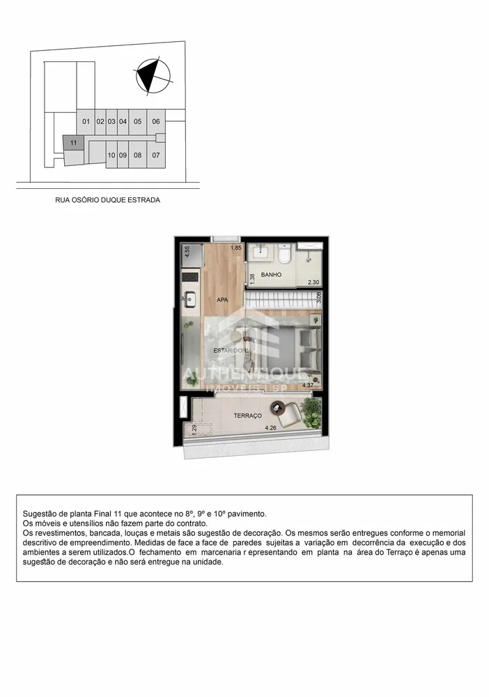 Apartamento, 1 quarto, 28 m² - Foto 11