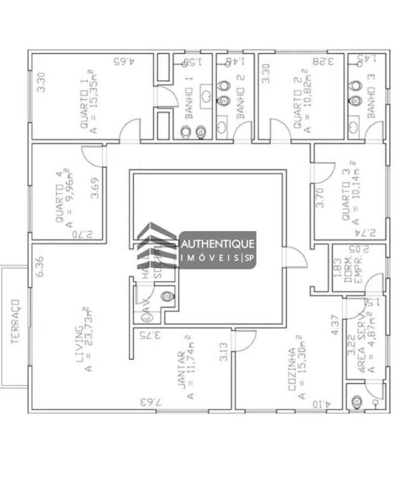 Cobertura, 4 quartos, 331 m² - Foto 29