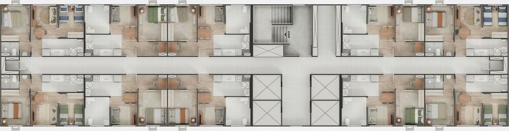 Apartamento, 2 quartos, 36 m² - Foto 6