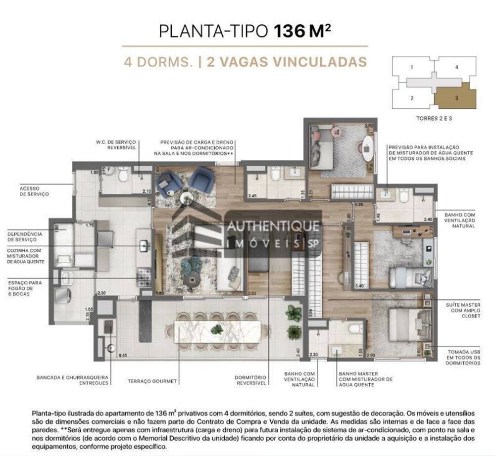 Cobertura, 4 quartos, 267 m² - Foto 32