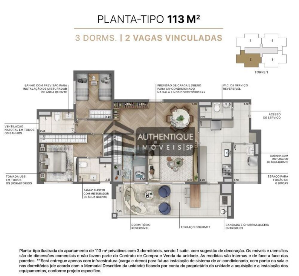Cobertura, 4 quartos, 267 m² - Foto 49