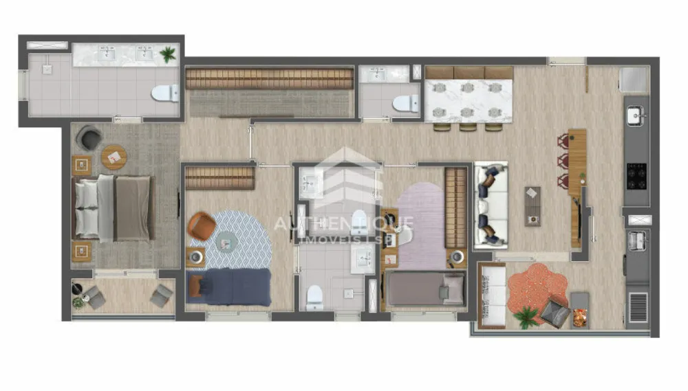 Apartamento, 3 quartos, 75 m² - Foto 12
