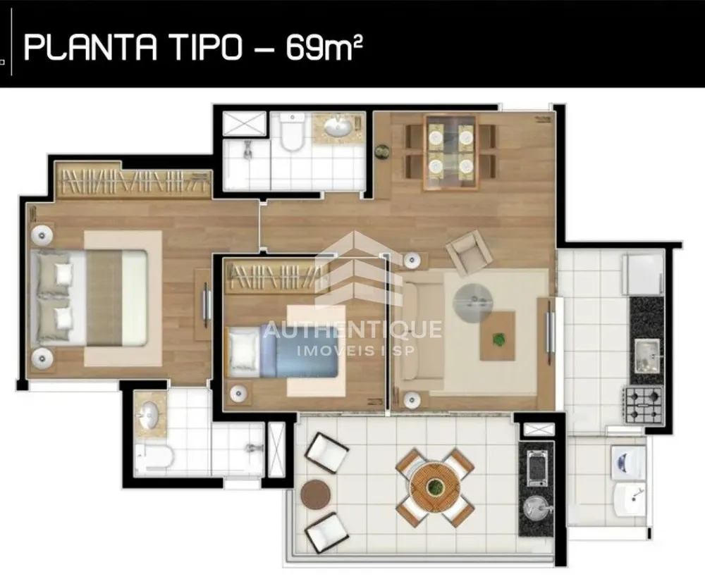 Apartamento, 2 quartos, 98 m² - Foto 8