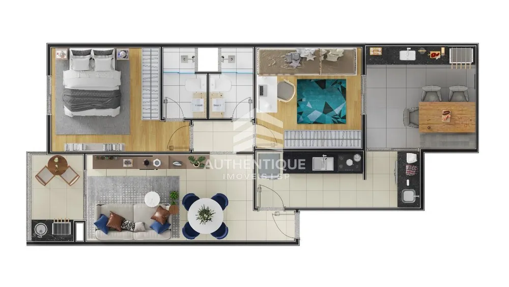Apartamento, 2 quartos, 69 m² - Foto 13