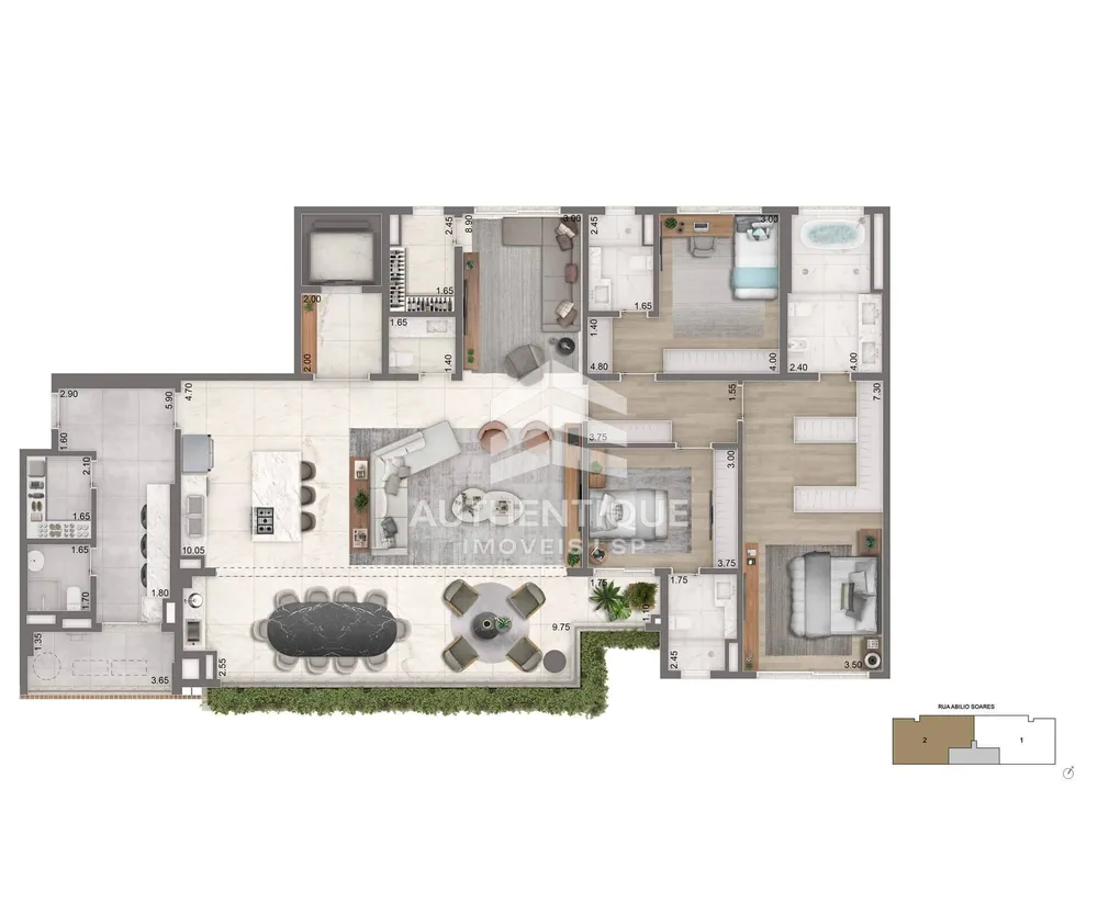 Apartamento, 4 quartos, 365 m² - Foto 5
