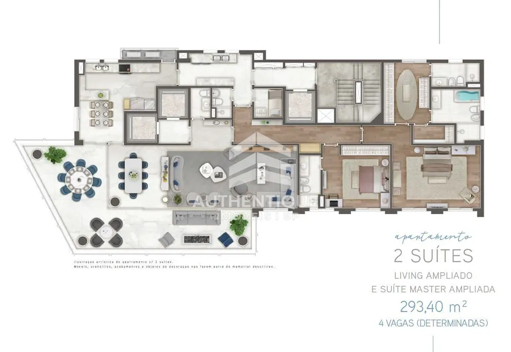 Apartamento, 4 quartos, 293 m² - Foto 6