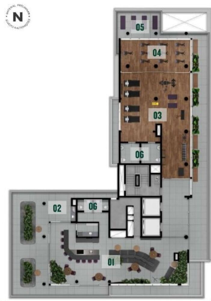 Apartamento, 1 quarto, 43 m² - Foto 5
