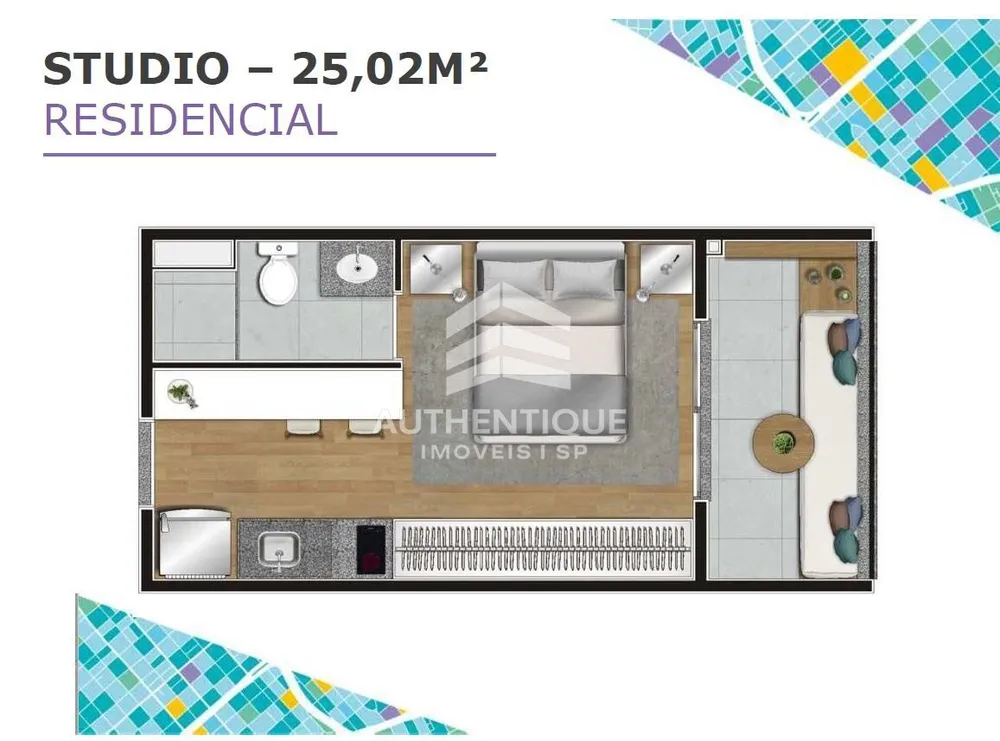 Apartamento, 1 quarto, 25 m² - Foto 15