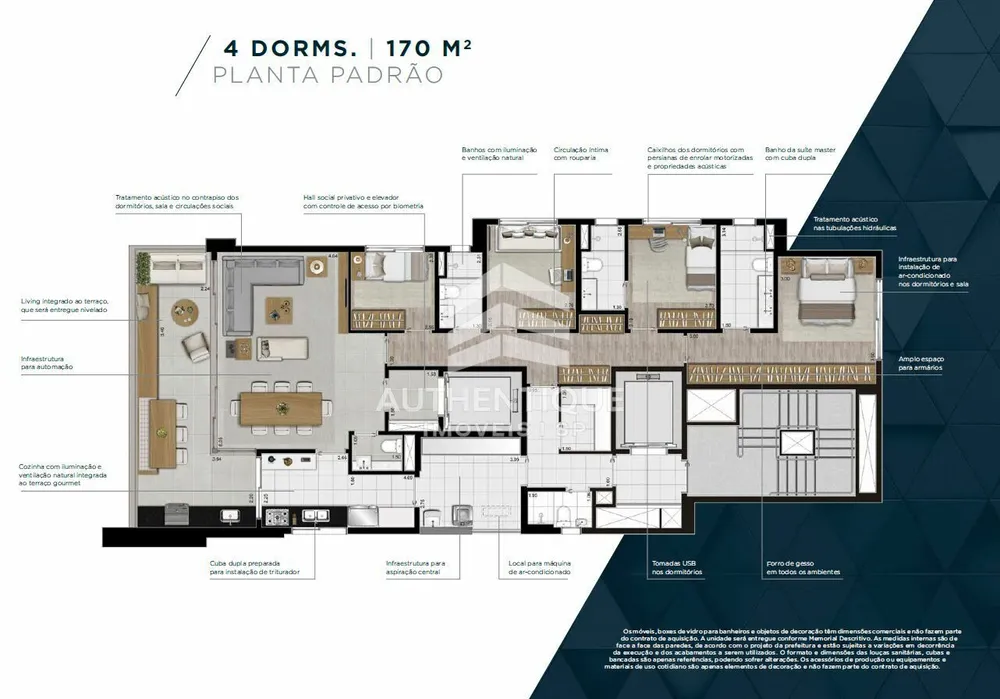 Apartamento, 4 quartos, 171 m² - Foto 14