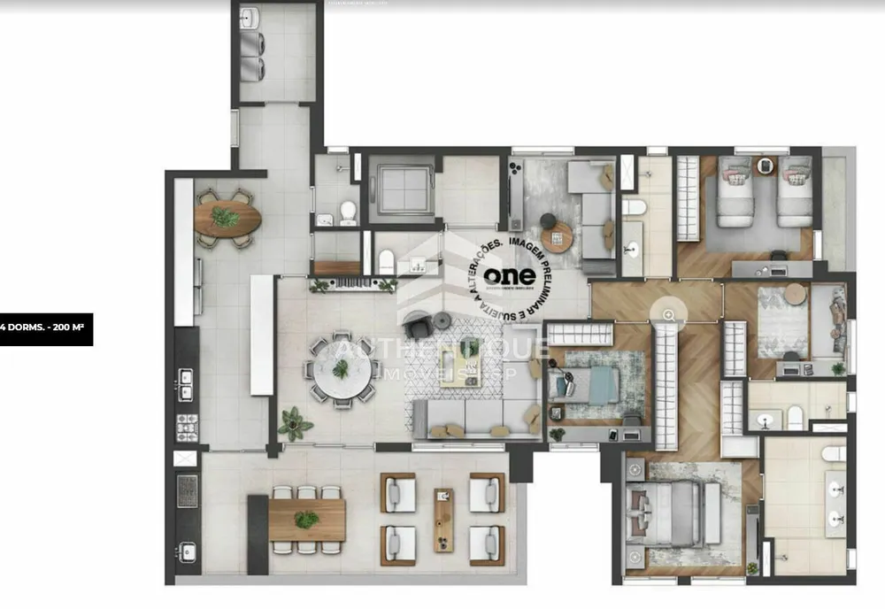 Cobertura, 4 quartos, 347 m² - Foto 11
