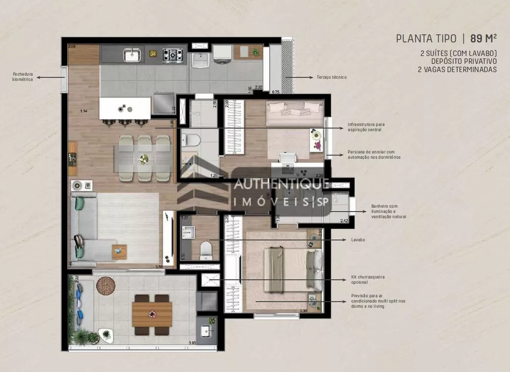Apartamento, 3 quartos, 130 m² - Foto 29