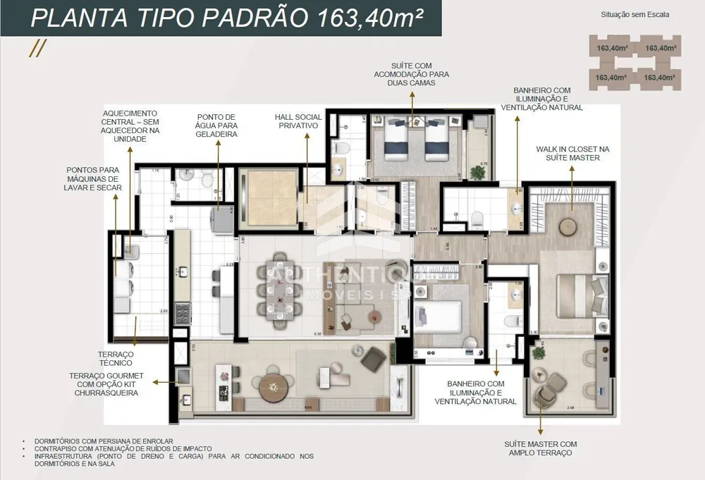 Apartamento, 3 quartos, 163 m² - Foto 10