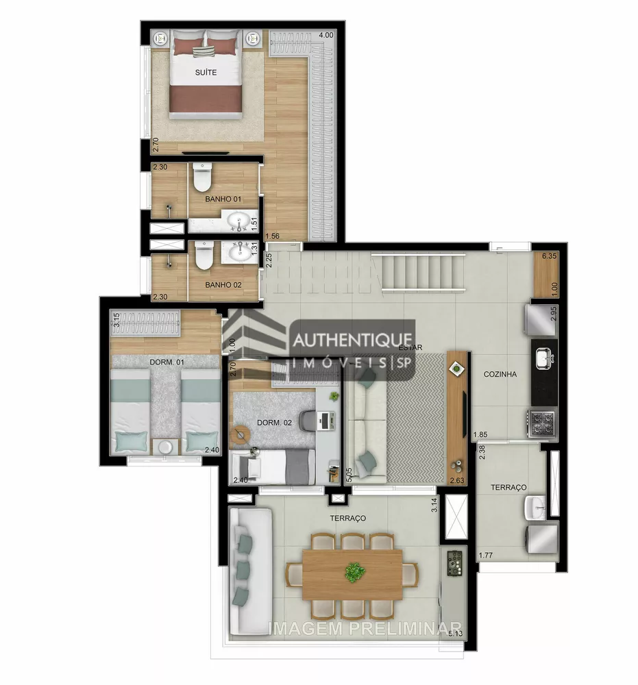 Apartamento, 2 quartos, 50 m² - Foto 15