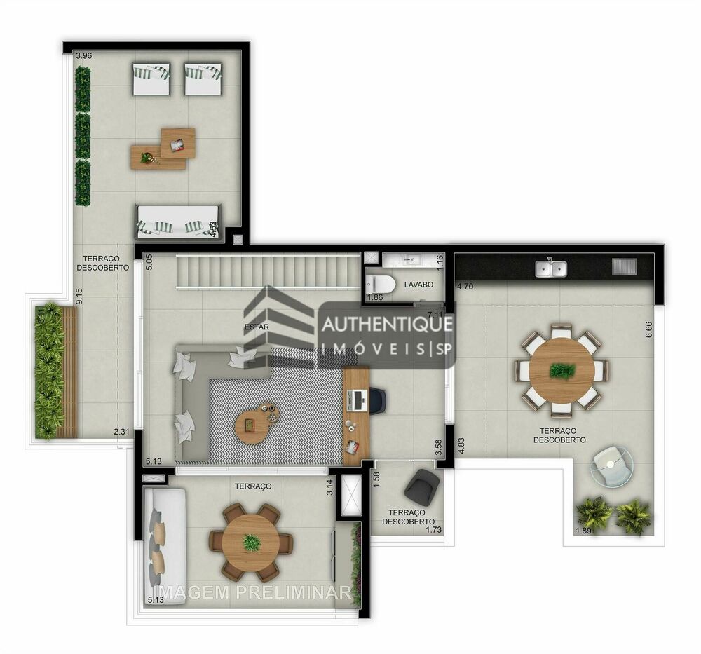 Apartamento, 2 quartos, 50 m² - Foto 43