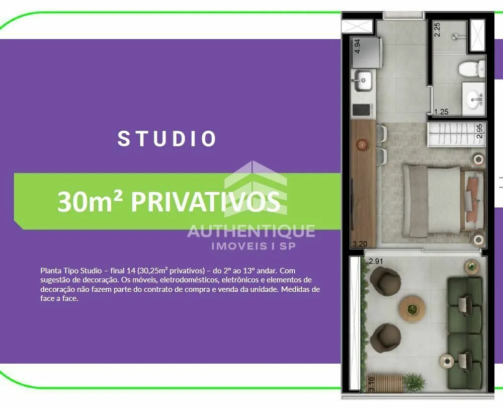 Apartamento, 1 quarto, 30 m² - Foto 24