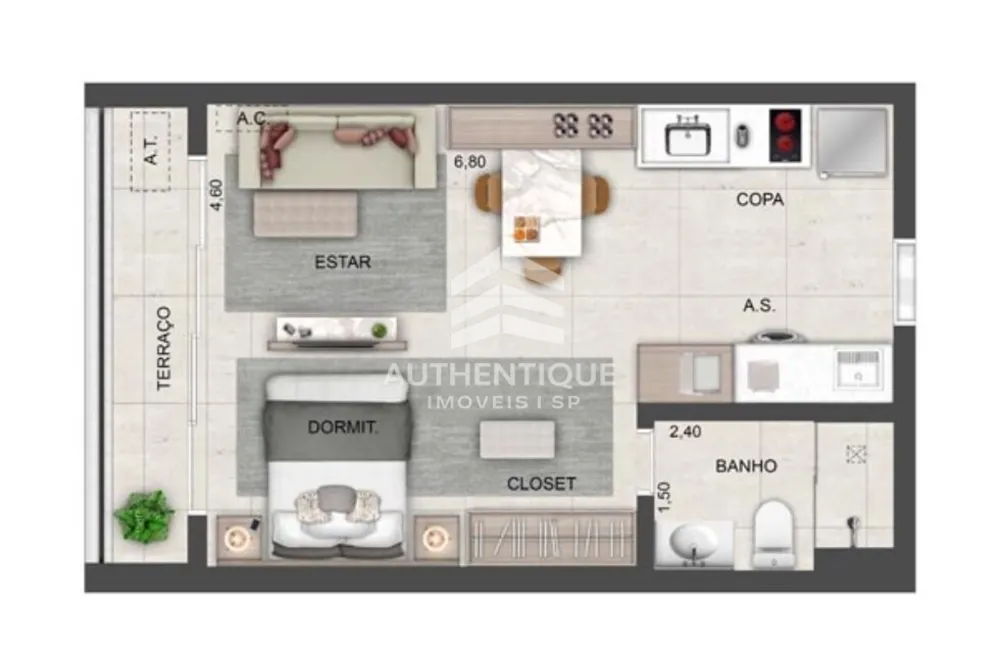 Apartamento, 2 quartos, 93 m² - Foto 5