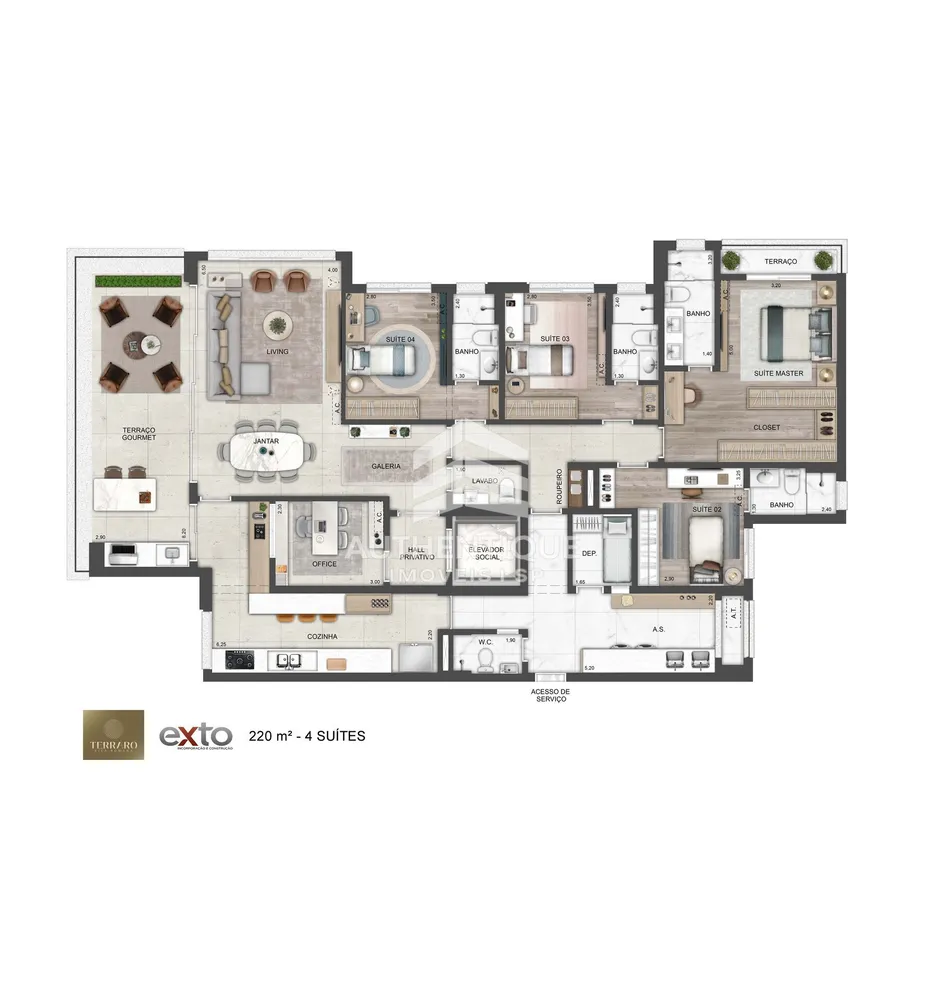 Apartamento, 4 quartos, 354 m² - Foto 10