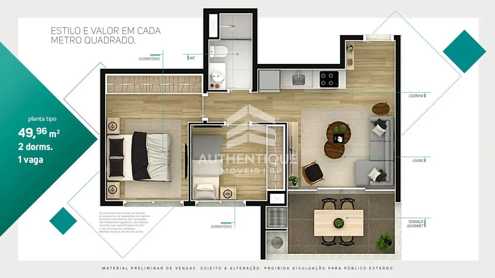 Apartamento, 2 quartos, 68 m² - Foto 19