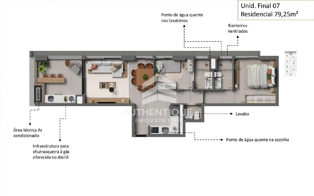Apartamento, 2 quartos, 98 m² - Foto 5
