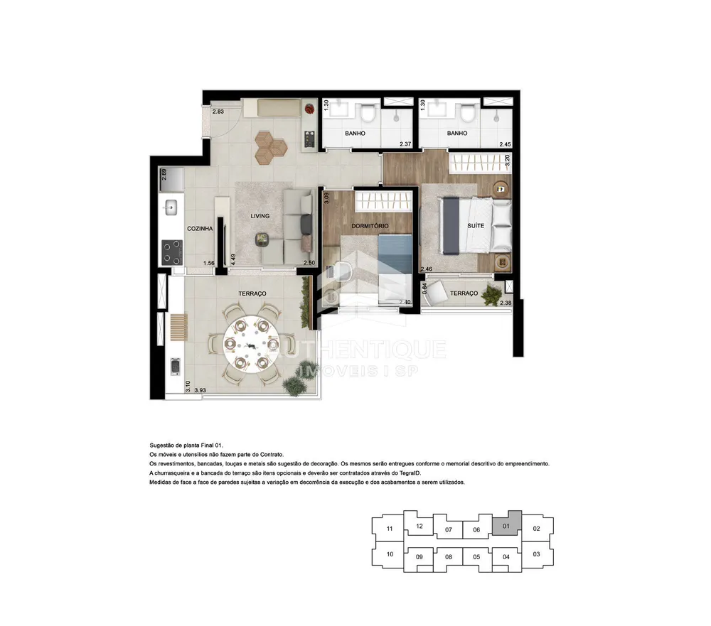 Apartamento, 2 quartos, 85 m² - Foto 11
