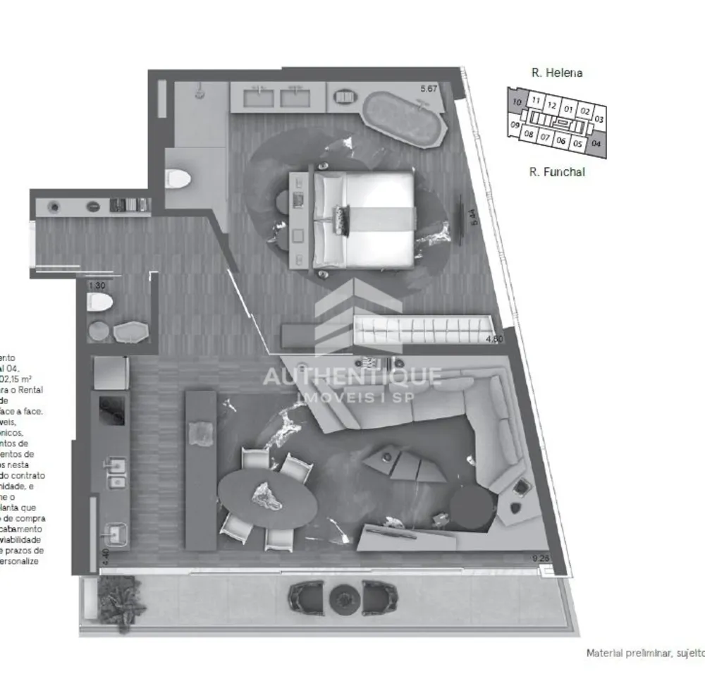 Apartamento, 2 quartos, 97 m² - Foto 3