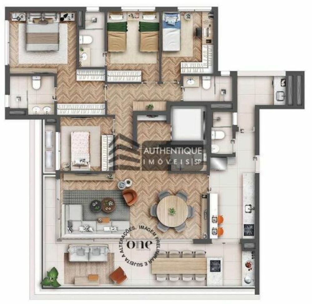 Apartamento, 4 quartos, 166 m² - Foto 14