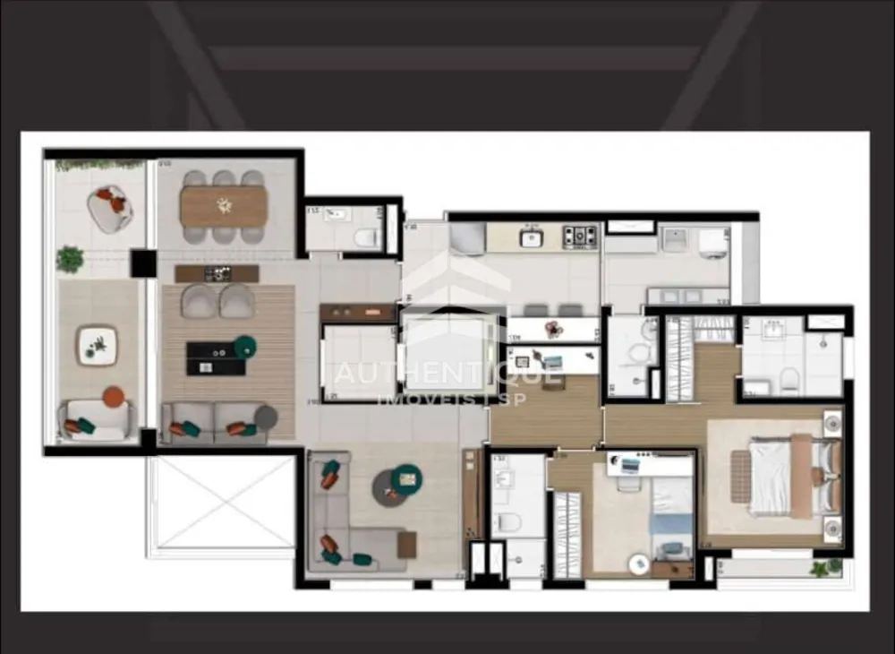 Apartamento, 3 quartos, 138 m² - Foto 4