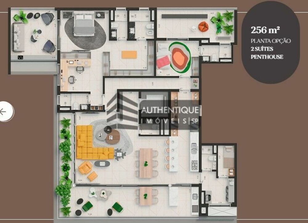 Apartamento, 2 quartos, 256 m² - Foto 5