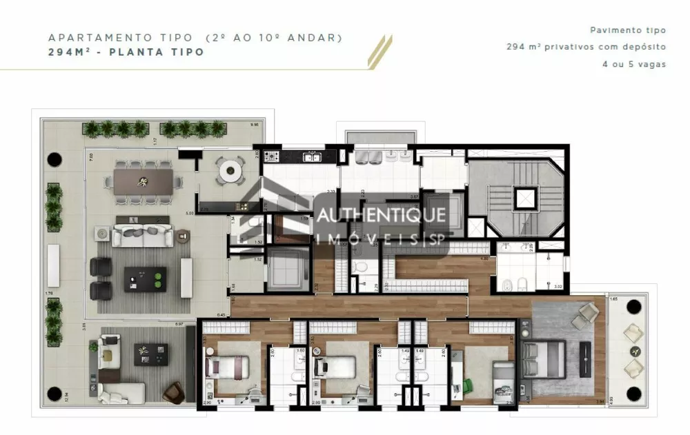 Apartamento, 4 quartos, 520 m² - Foto 7