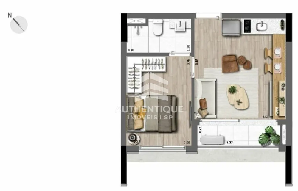 Apartamento, 2 quartos, 66 m² - Foto 14