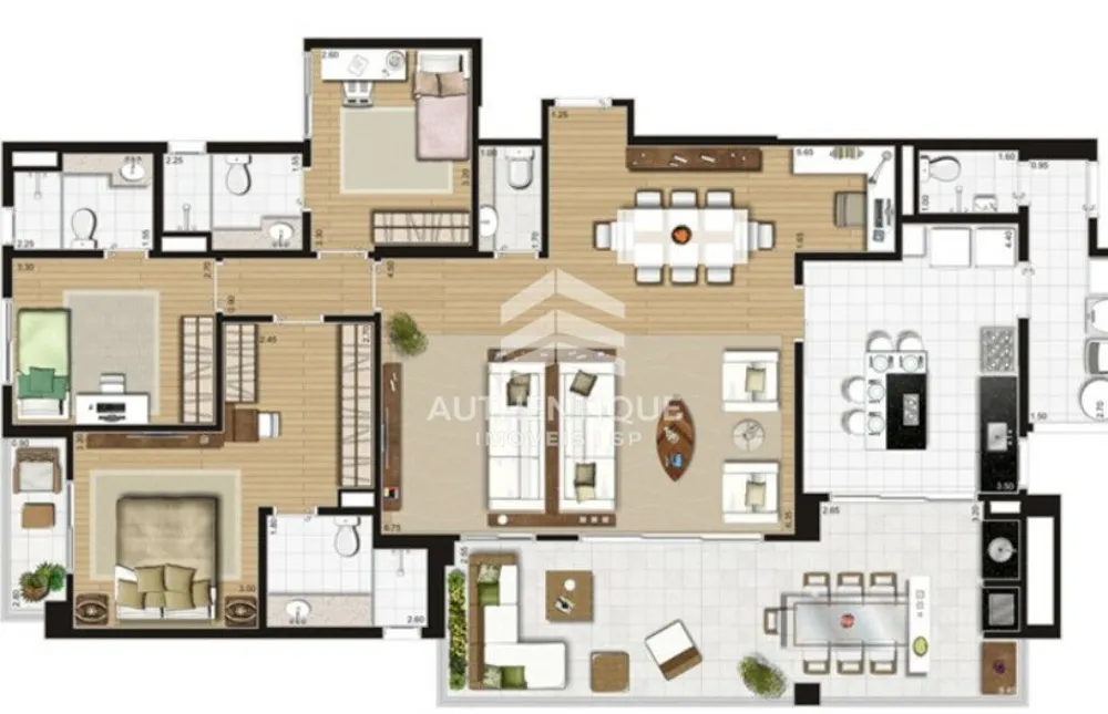 Apartamento, 3 quartos, 163 m² - Foto 16