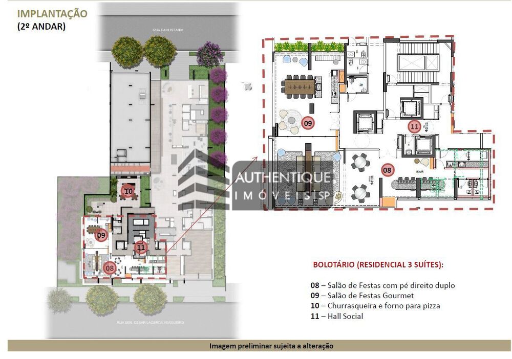 Apartamento, 3 quartos, 146 m² - Foto 3
