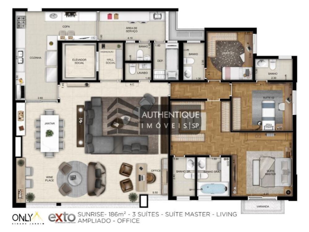 Apartamento, 4 quartos, 211 m² - Foto 31