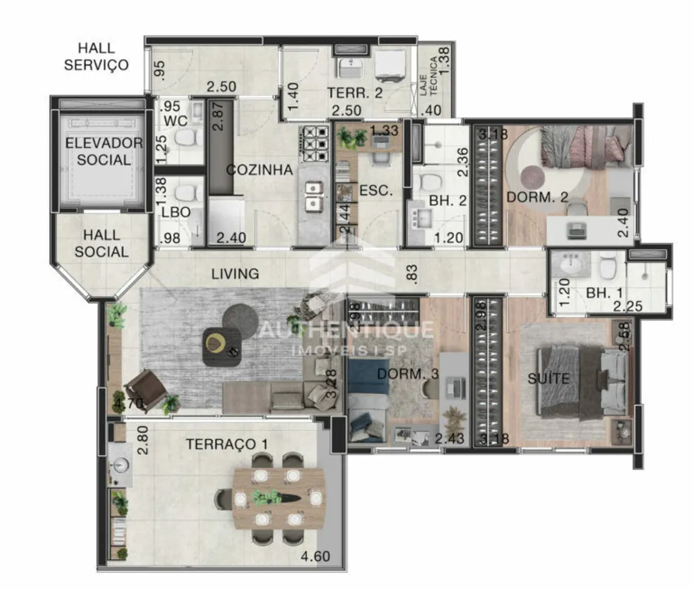 Apartamento, 3 quartos, 95 m² - Foto 16