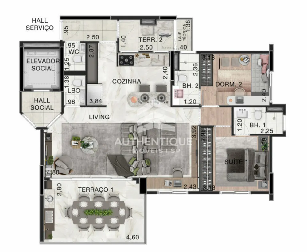 Apartamento, 3 quartos, 95 m² - Foto 15