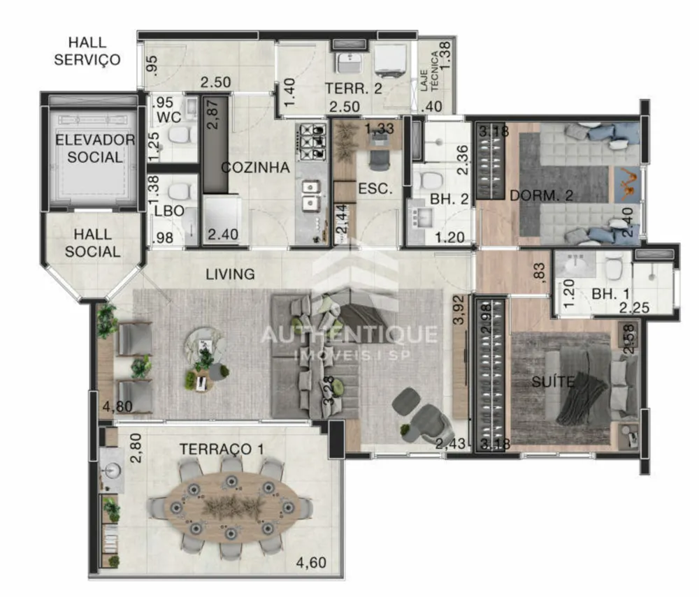 Apartamento, 3 quartos, 95 m² - Foto 13