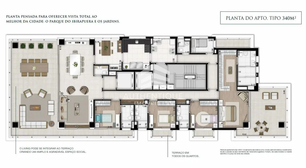 Apartamento, 4 quartos, 340 m² - Foto 16