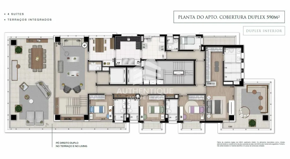 Apartamento, 4 quartos, 340 m² - Foto 13