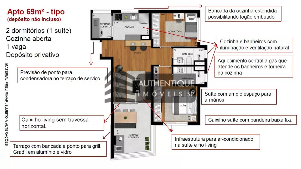 Apartamento, 2 quartos, 62 m² - Foto 26